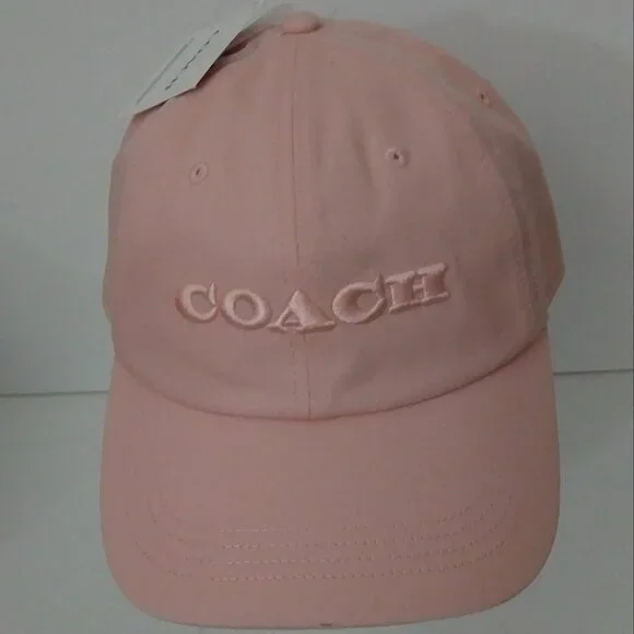 SOLD SOLD SOLD SOLD Coach Pink Adjustable Baseball Hat - Picture 8 of 9